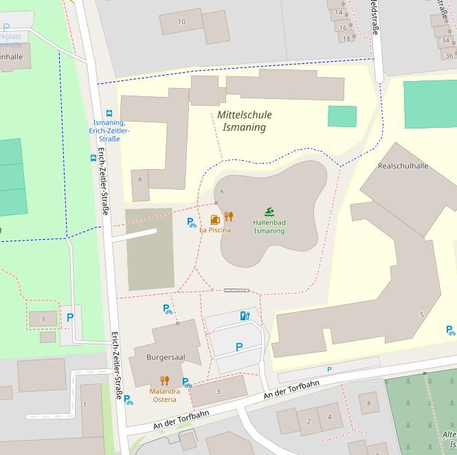 Screenshot von OpenStreetMap